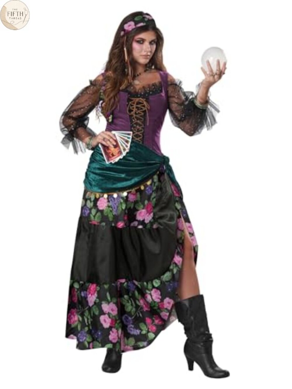 Teller of Fortunes Costume Women's Medium Fortune Teller